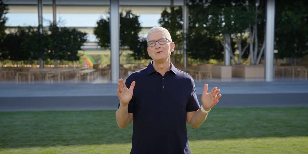 Apple's iOS 18 Plans |  Tim Cook speaks at Apple Park